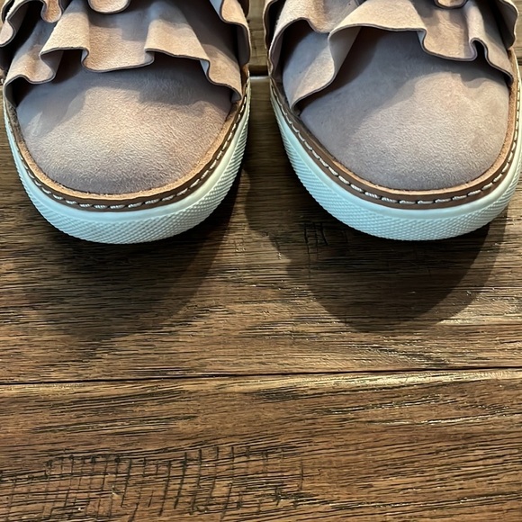 Vionic Mahalo Pink Suede Slip on Sneakers Size 5 - Picture 8 of 9